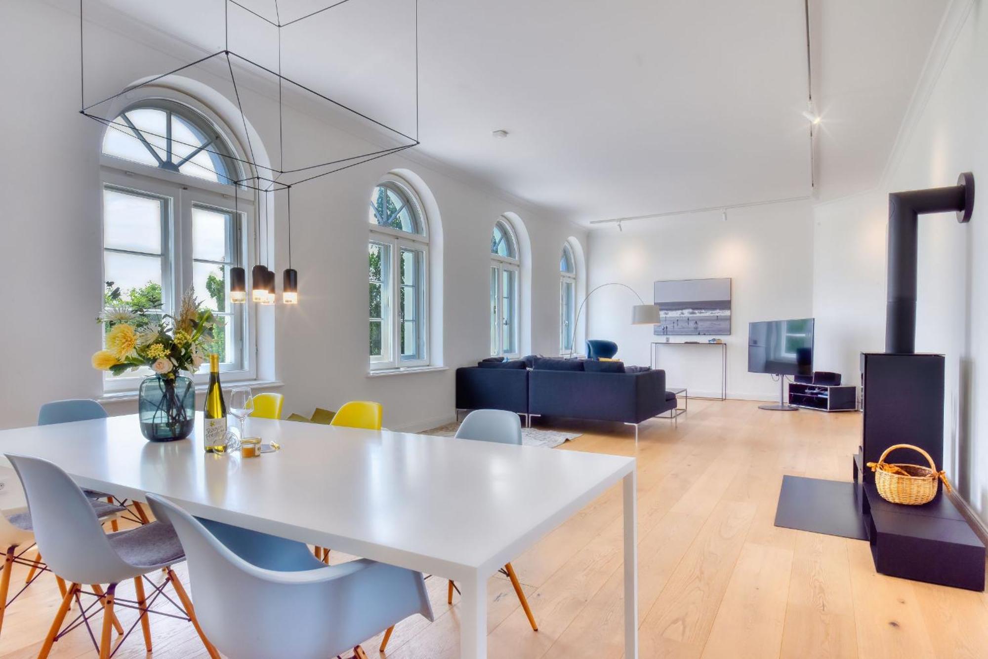 Ferienwohnung Fuerst Malte Loft I Design & Pool Putbus Kültér fotó
