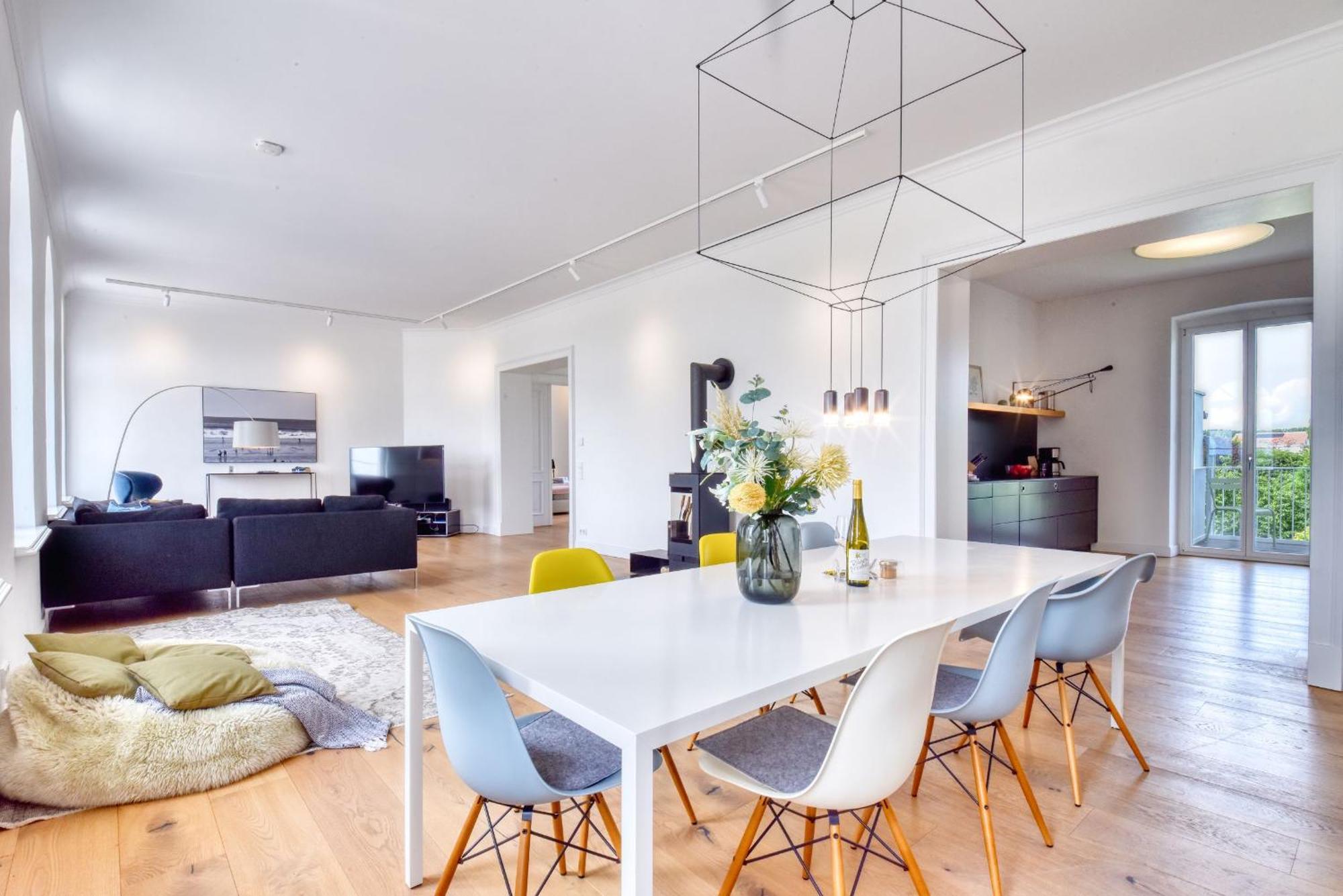 Ferienwohnung Fuerst Malte Loft I Design & Pool Putbus Kültér fotó